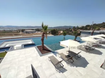 Beautiful Bodrum Apartment Sea and Flamingo Lake views